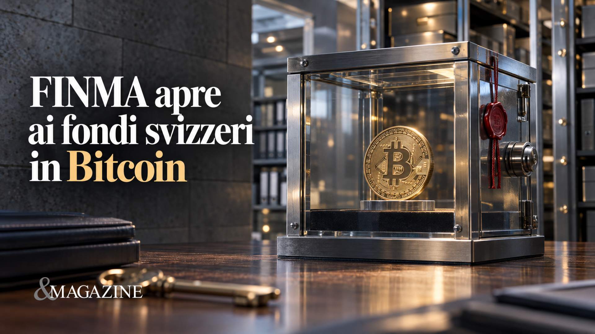 Bitcoin, FINMA autorizza un fondo svizzero retail a esposizione diretta